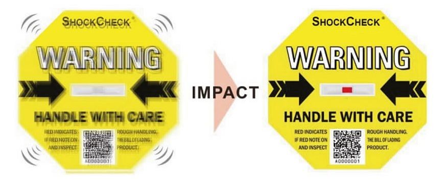 How Shock Labels work to Protect Cargo